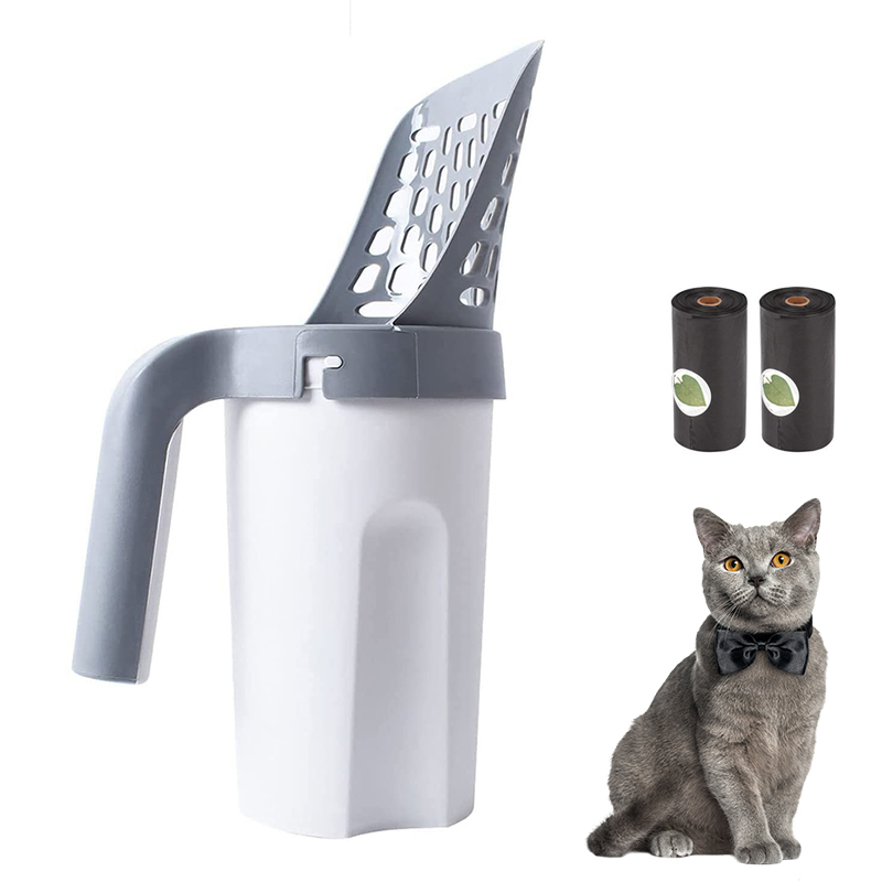 Cat Litter Scoop Self-cleaning Cat Litter Box Shovel Kitty T