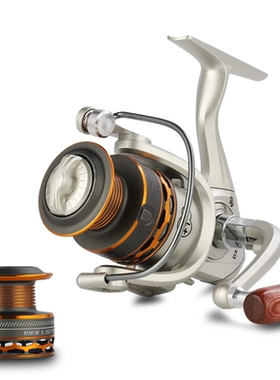 Double Spool Fishing coil Wooden handshake 12+ 1BB Spinning