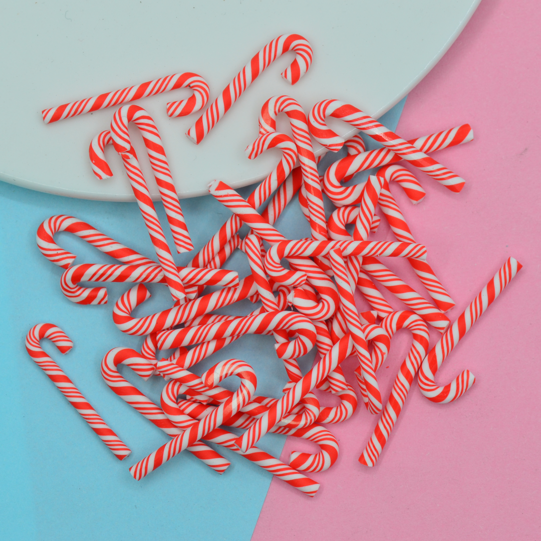 wholesale w-r strips polymer clay candy crutch christmas can