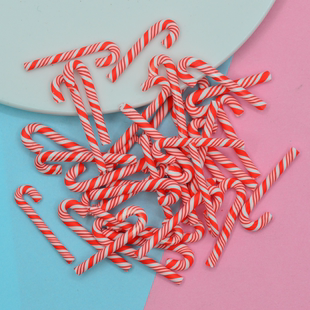Wholesale Clay Christmas Can Polymer Crutch Strips Candy