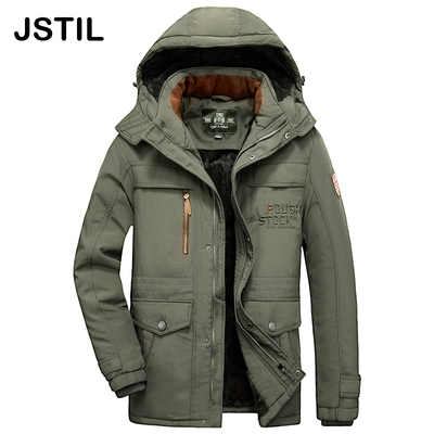 New 2022 Brand Men's Casual Jacket Fashion Thick Winter Park