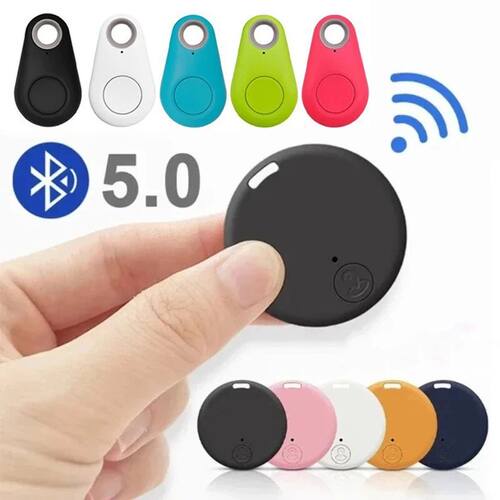 GPS Locator AntiLost Alarm Wallet Keychain Smart Tag Blueto