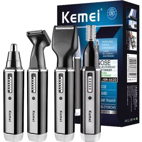 4in1 Rechargeable Nose Trimmer Beard Trimmer for Men Ear Eye