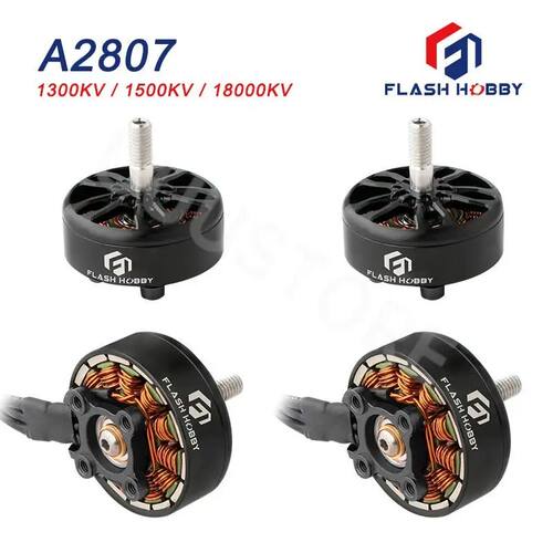1/2/4pcs FLASHHOBBY A2807 2807 6S 1300KV 5S 1500KV 4S 1800KV