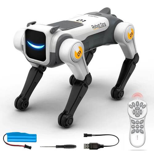RC Mechanical Dog Intelligent AI RC Robot Dog Voice Command