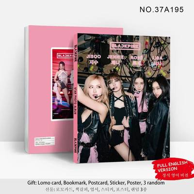 Kpop Black and Pink New Album 5-STAR Photo Album Portrait HD