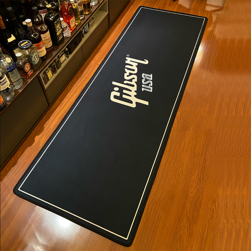 Gibson Rock Music Area Rugs Flannel Printed Carpets Non-Slip