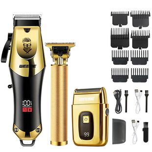 T9 Vintage Men's Electric Hair Clipper Beard Trimmer/Recharg