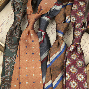 结婚时尚 领带男士 休闲百搭西装 英伦复古花型8CM正装 领带 韩版