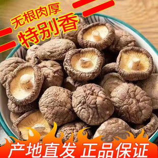 香菇干货500g肉厚剪根部 非野生特级蘑菇冬菇 农家特产古田香菇