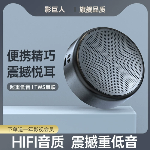 Теневая гигантская беспроводная динамика Bluetooth 3D гостиная портативна