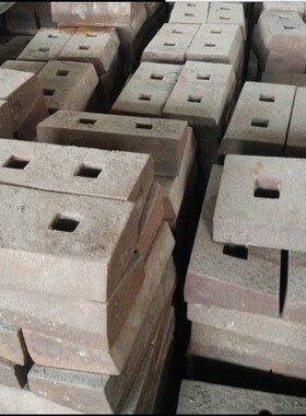 PF1214 1315 反击式破碎机配件小板锤反击板2仓3高仓合金反击板锤