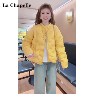 新款 品牌正品 2025冬季 羽绒棉服外套女款 宽松轻薄显瘦棉袄上衣 时尚