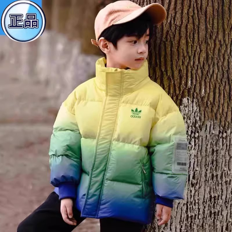 2025新款儿童加厚90白鸭绒羽绒服