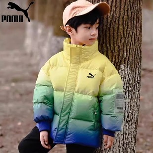 品牌正品儿童羽绒服男童冬季2025新款90白鸭绒加厚保暖冬装外套潮