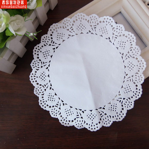 披萨防油蛋糕10寸花边纸