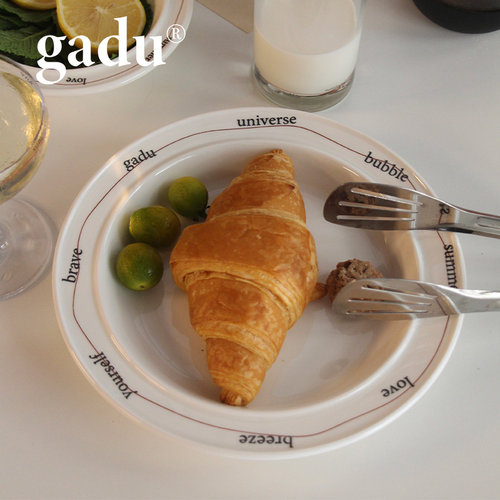 9寸gadu陶瓷早餐碟西餐牛排意面