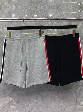 tb短裤男宽松夏季休闲运动灰色卫裤五分裤潮流夏天韩版直筒外穿帅