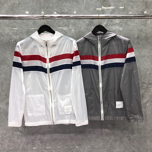 TB防晒衣男超薄透气夏季 防晒衣潮 休闲服运动防紫外线外套潮牌长袖