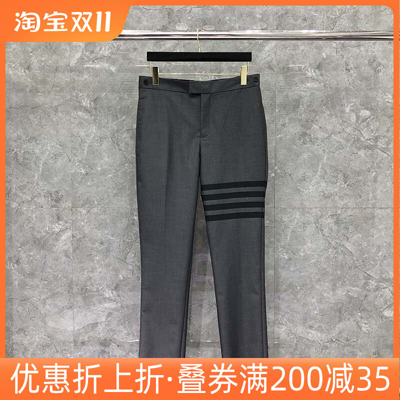 tb休闲裤小西裤男士秋冬款百搭潮流修身韩版英伦风西装直筒长裤子