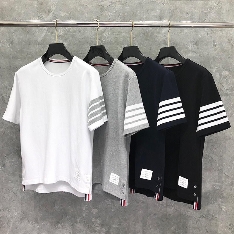 TB短袖T恤欧美纯棉情侣款打底衫