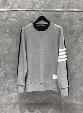 tb卫衣秋冬新款纯棉宽松运动纯棉韩版灰色流行休闲男女情侣装上衣