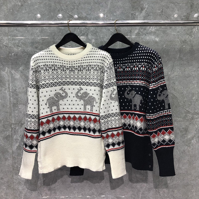 长袖提花休闲打底衫男女情侣同款