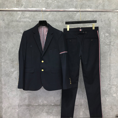 冬季商务韩版tb男士气质修身西服