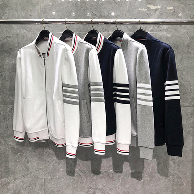 TB立领春秋冬罗纹布棒球服外套