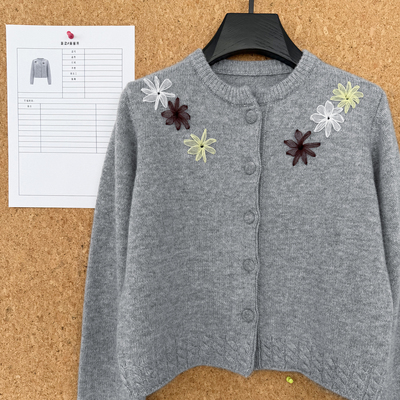 Puhpowee“100绵羊毛”毛衣开衫
