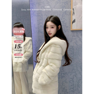 最顶 紫金短二母貂 皮料 最爱 型 CHU小初 版 挚爱貂貂