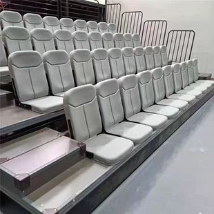 体育馆伸缩看台座椅室内礼堂椅阶梯座椅室外固定座椅球场座椅