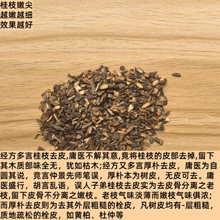 广西桂枝尖 越嫩越细越好 气味浓郁 经方道地野生 倪师推荐