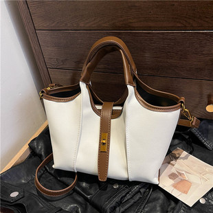 小众设计复古托特包女2025新款百搭大容量单肩手提包