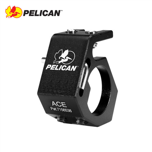 进口美国PELICAN派力肯原装配件 手电筒头盔夹 安全帽夹 支架