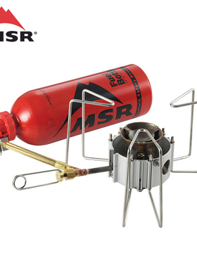 进口美国MSR户外登山双阀多用油炉 汽油柴油炉头油瓶11774