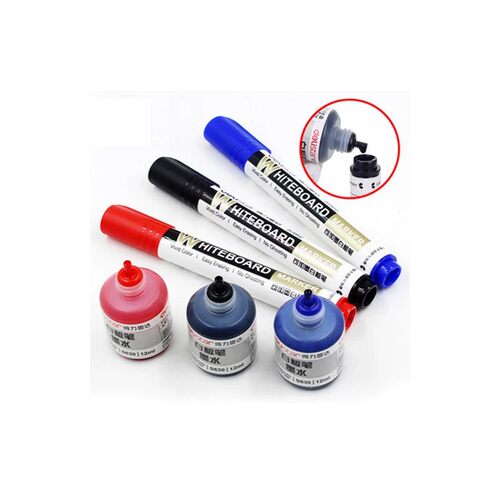Erasable Whiteboard Marker Pen Office Markers Dry Erase Blue