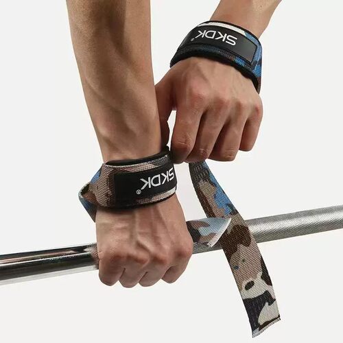 Padded Weight Lifting Training Gloves Wrap Gym Straps Hand