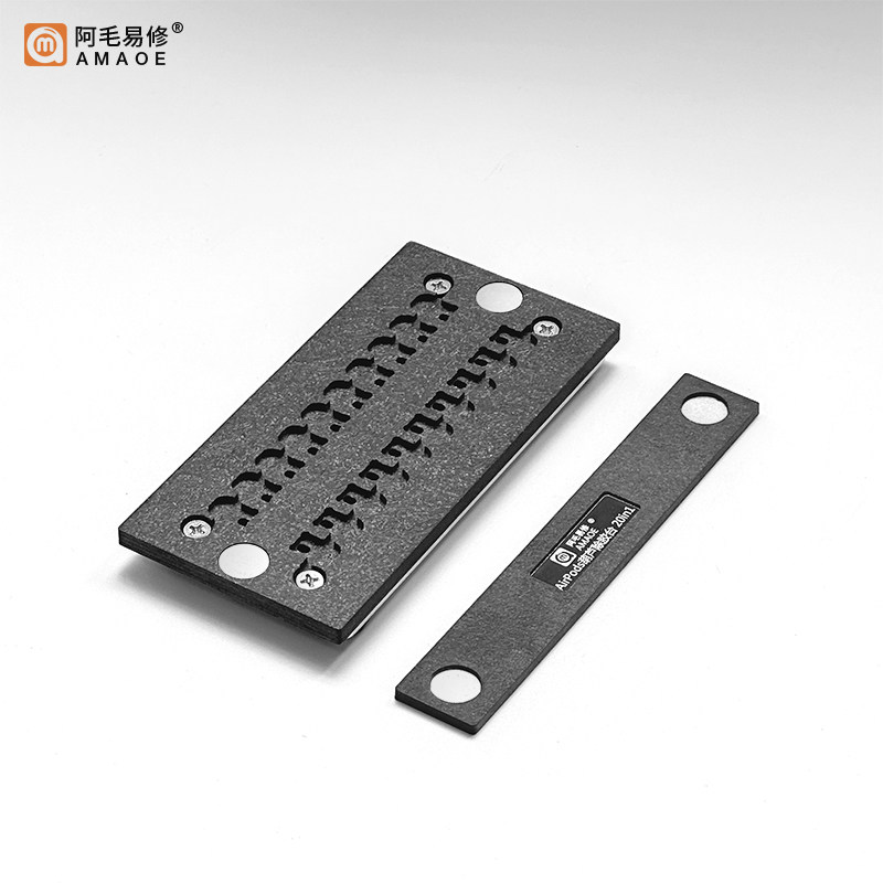 阿毛易修AirPods葫芦除胶平台苹果IP耳机安装夹具维修定位卡具