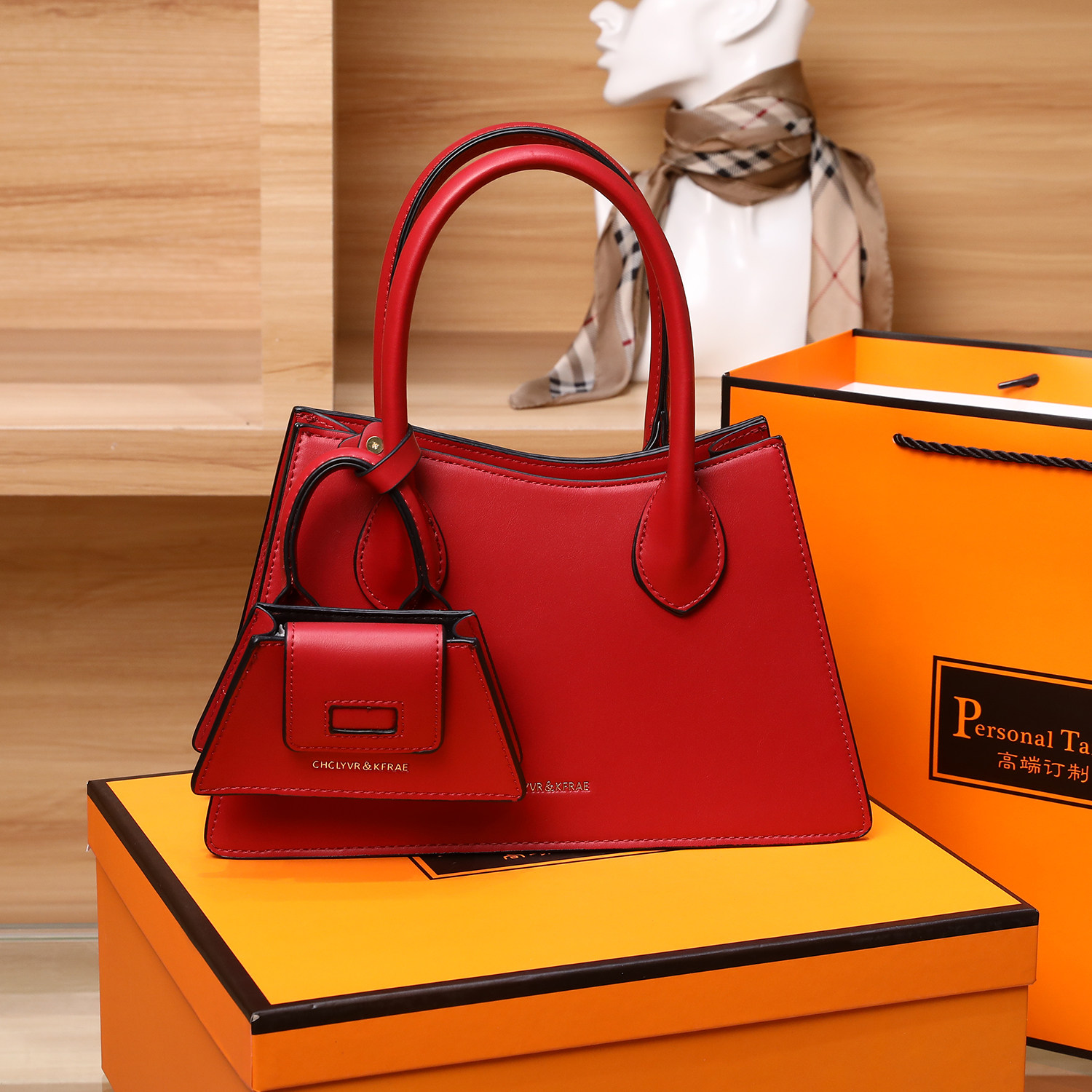 红色结婚包包2025新款时尚轻奢婚包女新娘包小众高级感斜挎手提包