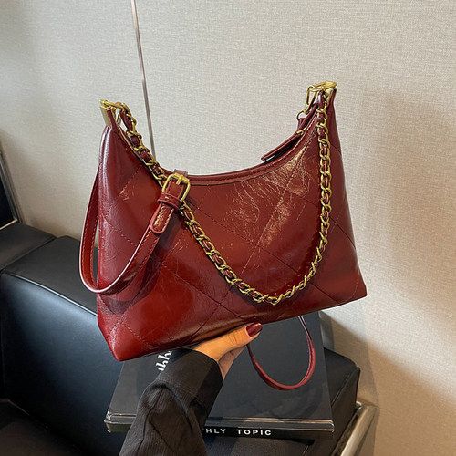 链条结婚包高级感新娘斜挎包