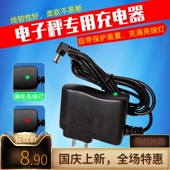 大红鹰大阳永祥潼城电子称台秤4v6v充电器电子秤圆孔三孔充电器