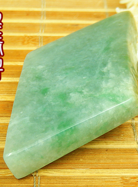 冰糯老坑种黄加绿色飘花厚桩64牌子毛料 翡翠玉原石A货高端明片料