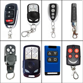 通用对拷电动卷帘门卷闸门道闸伸缩门钥匙车库门遥控器433 315