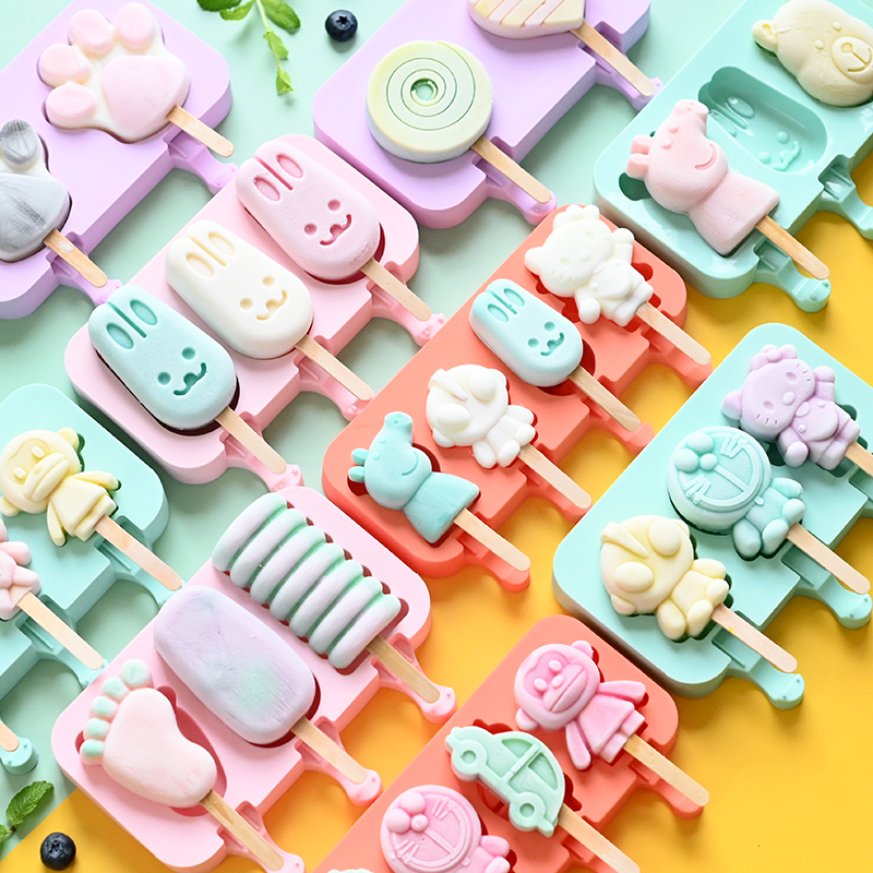 雪糕模具家用自制奶酪硅胶diy