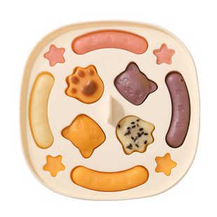 宝宝辅食蒸糕模具可蒸婴儿米糕工具食品级耐高温烘焙家用蛋糕硅胶