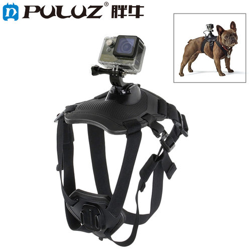 PULUZ胖牛 运动相机狗带适用GoPro大疆宠物狗狗背带固定肩带犬带