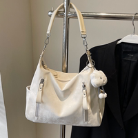 Simple and large-capacity bag for women 2026, new style, fashionable and versatile casual single-shoulder bag, student commuting crossbody tote bag thumbnail 2