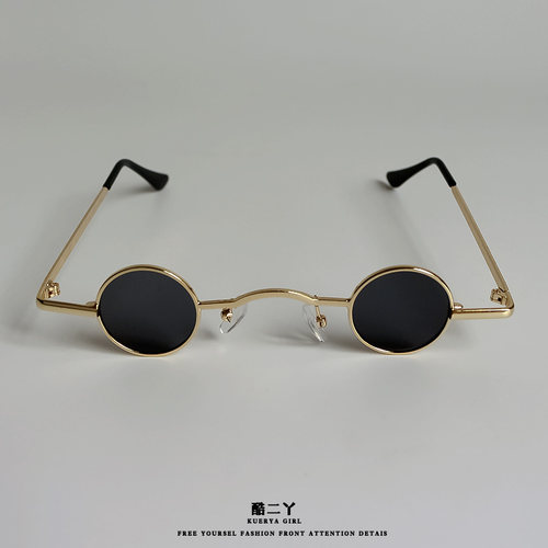 二胡搞怪眼镜小圆cos小眼睛迷你