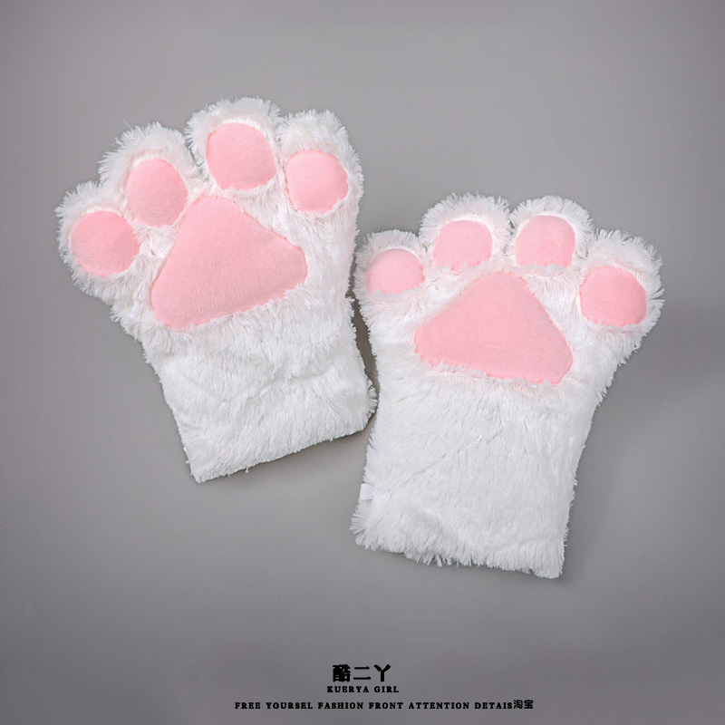 猫爪通用毛绒熊掌卡通表演